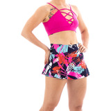 Short Saia Fitness / Academia - Kit Com 05 Peças - Atacado.