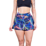 Short Saia Fitness Roupa Feminina Academia Suplex Atacado