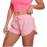 Shortinho Feminino Tactel Moda Praia Piscina Verão Adulto