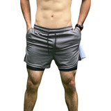 Shorts 2 Em 1 Masculino Corrida