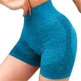 Shorts Bermuda Academia Empina Bumbum Treino Cintura Alta