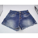 Shorts Bermuda Jeans Feminina Original Khelf Tam. 34