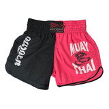 Shorts Calção Treino Academia Top Muay Thai Feminino Progne