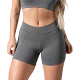 Shorts Curto Legging Academia Suplex Liso