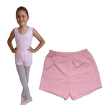 Shorts De Balé Do Uniforme Bailarina Infantil Juvenil, K1