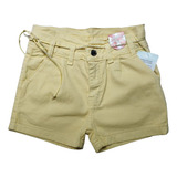 Shorts Feminina Infantil Hot Pant Sarja