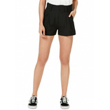 Shorts Feminino Cintura Alta Com Cinto