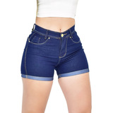 Shorts Feminino Cintura Alta Hot Pants