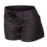 Shorts Feminino Yamaha Em Microfibra Curto Com Cordão Preto