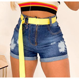 Shorts Femininos Jeans Lançamento Levanta Modela