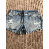 Shorts Jeans Aeropostale Tamanho 38