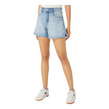 Shorts Jeans Básico Feminino Barra A Fio - Hering - Hbv9