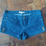Shorts Jeans Escuro Curto Forever 21 Usa 