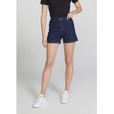 Shorts Jeans Feminino Cintura Alta