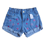 Shorts Jeans Feminino Infantil Moda Fashion Estilo Blogueira