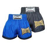 Shorts Muay Thai Strike Boxing Calção Bermuda Kit 2 Pçs