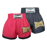 Shorts Muay Thai Strike Boxing Calção Bermuda Kit 2 Pçs