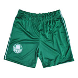 Shorts Palmeiras Infantil Juvenil Verde Oficial