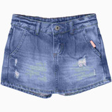 Shorts Saia Menina Mania Kids Com