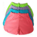 Shorts Tactel Boxer Feminino Bermudinha Praia