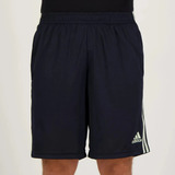 Shorts adidas M 3s Marinho Gelo Com Bolso Ic2048