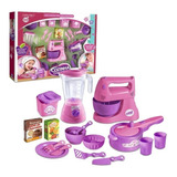 Show De Cozinha 22 Peças Acessórios Infantil Zuca Toys Cor Rosa