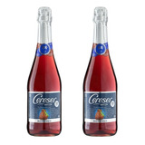 Sidra Cereser Morango Sem Alcool - 660ml - 2uni