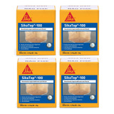 Sikatop 100 Impermeabilizante 4kg Caixa - Kit C/4 Cxs. Cor Cimento