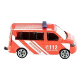 Siku Miniatura 1460 Volkswagem Carro De Bombeiro Escala 1:55
