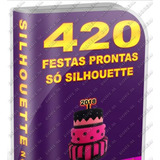 Silhouette Cameo 420 Festas Prontas Arquivo