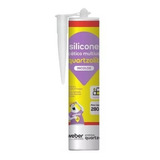 Silicone Acético Multiuso 280g Incolor Quartzolit