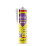 Silicone Acético Transparente Multiuso 250g Quartzolit 