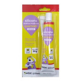 Silicone Incolor 50g Quartzolit Adesivo Selante Transparente