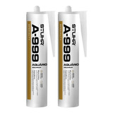 Silicone Para Aquário Stuhr A999 Incolor - 2 Tubos