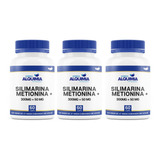 Silimarina 300 Mg + Metionina 50 Mg 60 Cp 3 Frascos 180 Cp