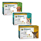Simparic 5mg E 40mg E 80mg Com 1 Comprimido Antipulgas