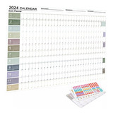 Simple Desk Calendar 2024, Versão Criativa