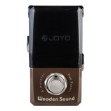 Simulador Acústico Pedal Joyo Wooden Sound - Série Ironman Color Marrón