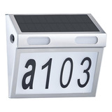 Sinal De Endereço Led Iluminado Placa De Endereço