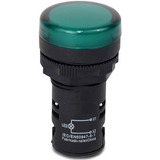 Sinaleiro Cigarra 22,5mm Jad1622 12v Verde