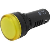 Sinaleiro Led Amarelo 22mm 24v L20-r7-y