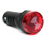 Sinalizador Buzzer Sonoro Verm 220v Bz20-2l-r