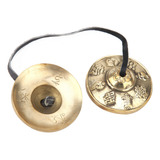 Sino De Meditação Tibetana Feito À Mão E Percussão Budista