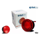 Sirene Piezo Universal Automotiva C/led Vermelho 6 Tons 12v 