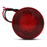 Sirene Ré 6 Tons 12/24v Led Vermelho 0,36w Piezo Universal