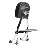 Sissy Bar Destacável Com Bagageiro Hd Deluxe 2018 + Brinde