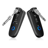 Sistema De Guitarra Sem Fio W2 Uhf Com Receptor Transmissor