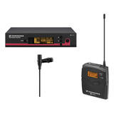 Sistema De Microfone De Lapela Sem Fio Sennheiser Ew 112g3 B Cor Preto