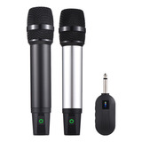 Sistema De Microfone Sem Fio Uhf Profissional Com Dispositiv