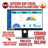 Sistema Erp Completo Delphi 11.3 - Retaguarda Com Pdv Fiscal